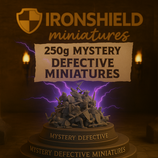 Sachet Mystère – 250 g de miniatures défectueuses et mal imprimées