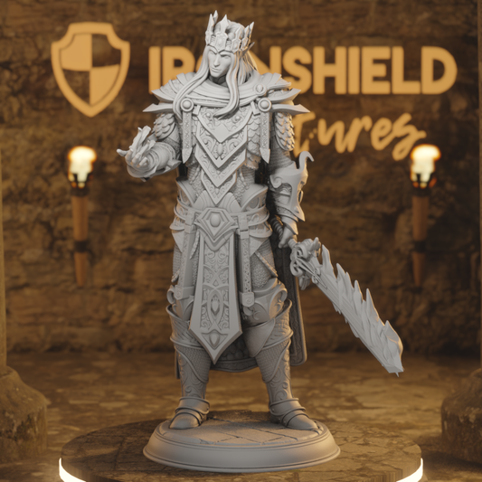 Roi Paladin et Sorcier Haut Elfe Artorien