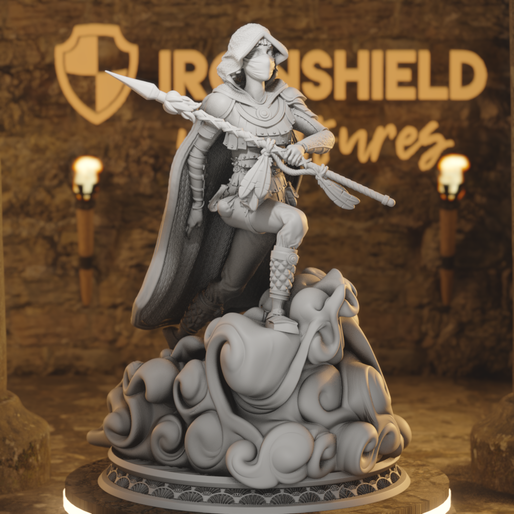 Elemental Energies - DND 5e Starter Campaign - Full Set 13 Figures + Maps + Characters Sheets D&D