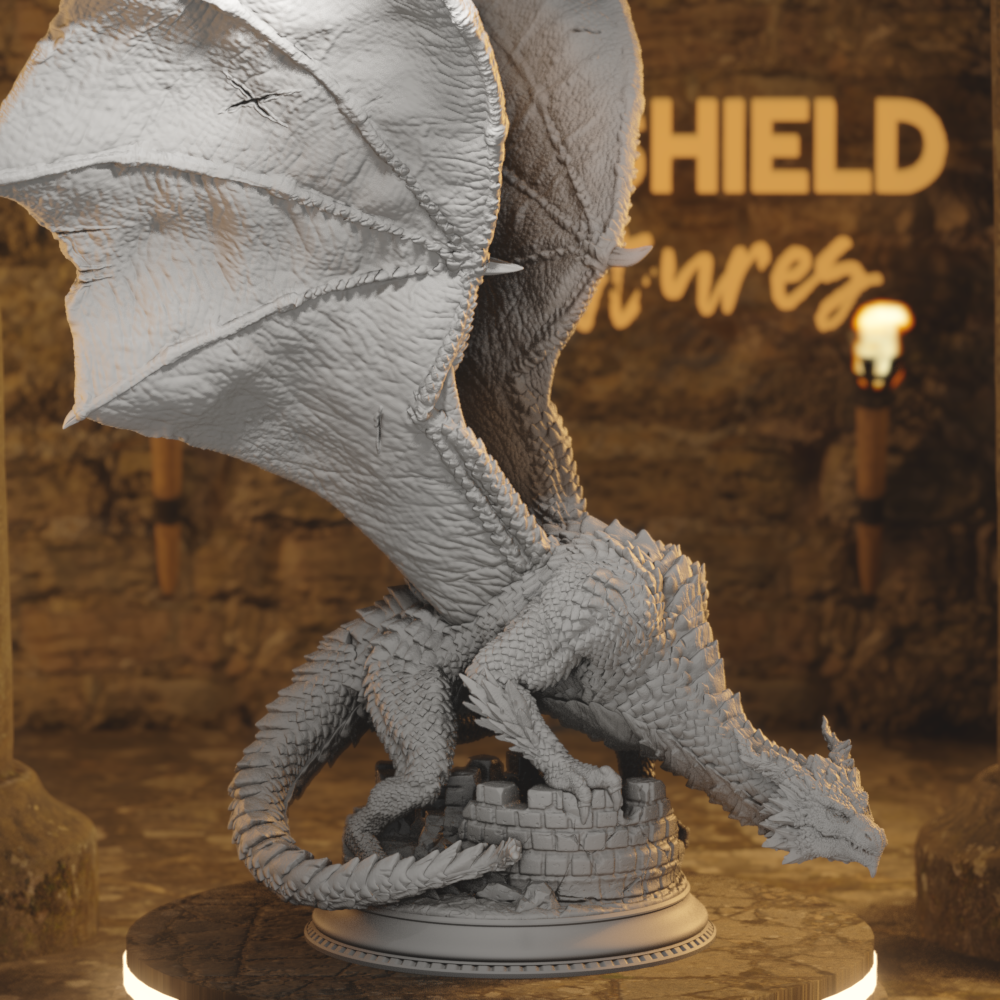 Clash of the Dragons - DND 5e Starter Campaign - Full Set 17 Figures + Maps + Characters Sheets D&D
