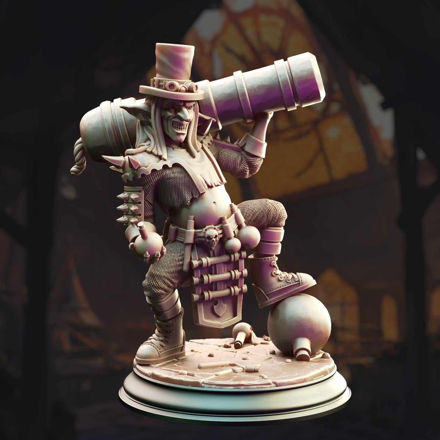 Gehirnwahnsinniger Goblin Alchemist Kunsthandwerker