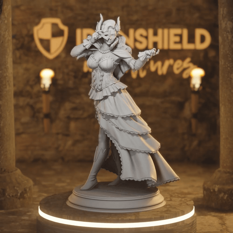 Carmine – Assassin d'une diva masquée drow
