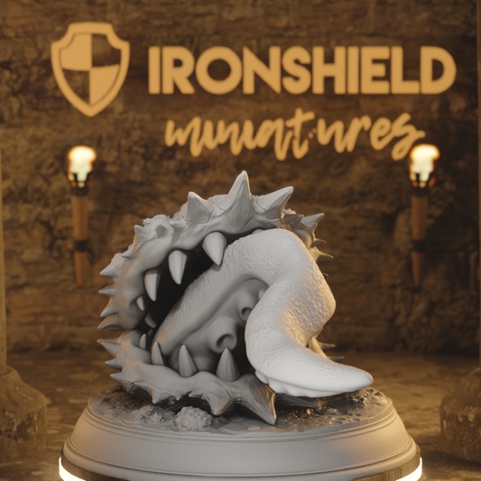 Clam Mimic – Shelldon Piratenmonsterfigur 12k + Base Print 3D-RPG Miniatur-Geschenkidee Mini | Dungeons & Dragons | Tabletop | DM Stash
