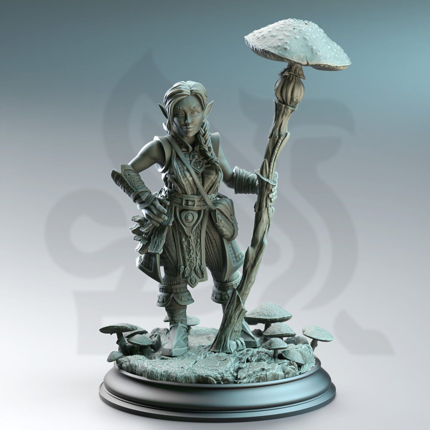 Cordelia Lowland Halfling Gnome Druid Fey