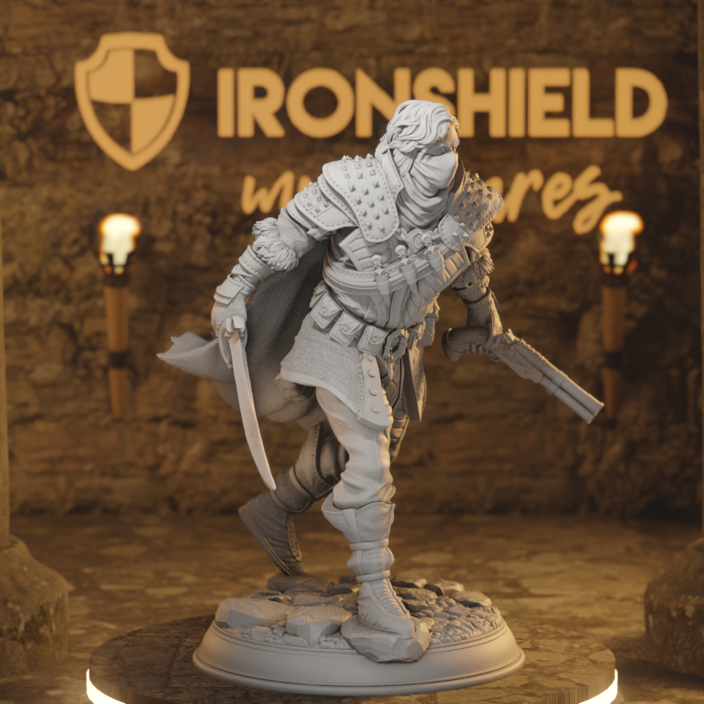 Bandit Boss - Derrick the Fin Assassin Rouge