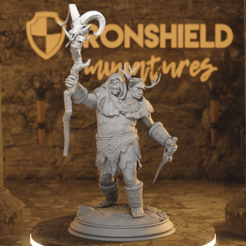 Ettin Savages – Chuker-Magier des Droggod-Stammes der Orks
