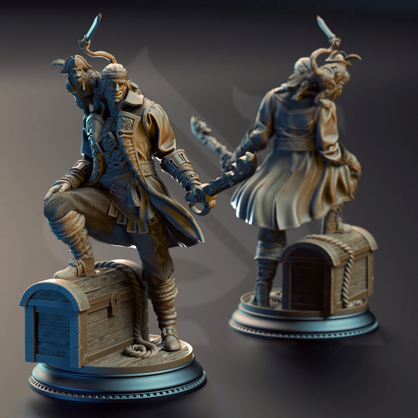 Ervin – Elemi Sneaky Buccaneer with Monkey