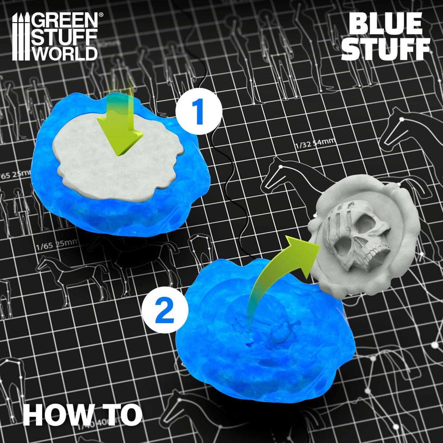 Green Stuff World Blue Stuff Molds (8 bars) - view 5