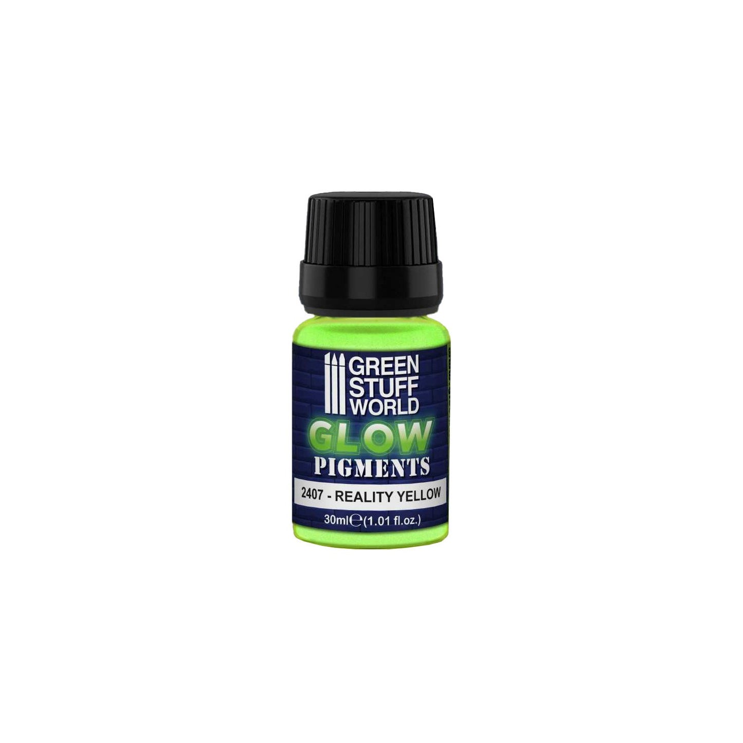 Green Stuff World Glow in the Dark Pigment - REALITY YELLOW-GREEN 30ml - view 3