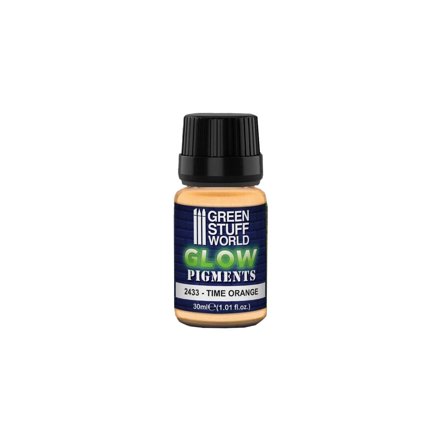 Green Stuff World Glow in the Dark Pigment Time Orange 30ml - view 3