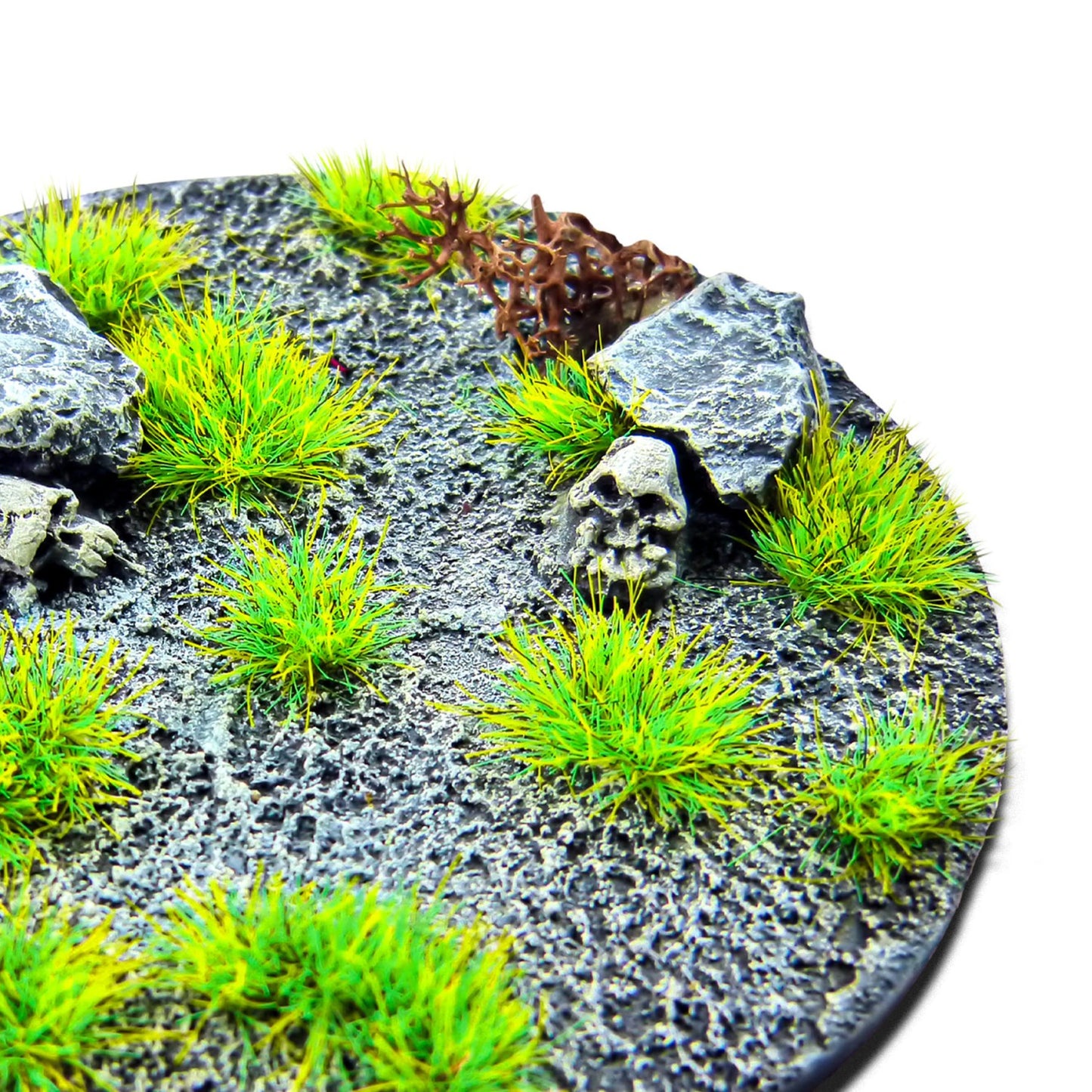 Green Stuff World Martian Tufts 6mm - FLUOR GRINCH GREEN - view 6