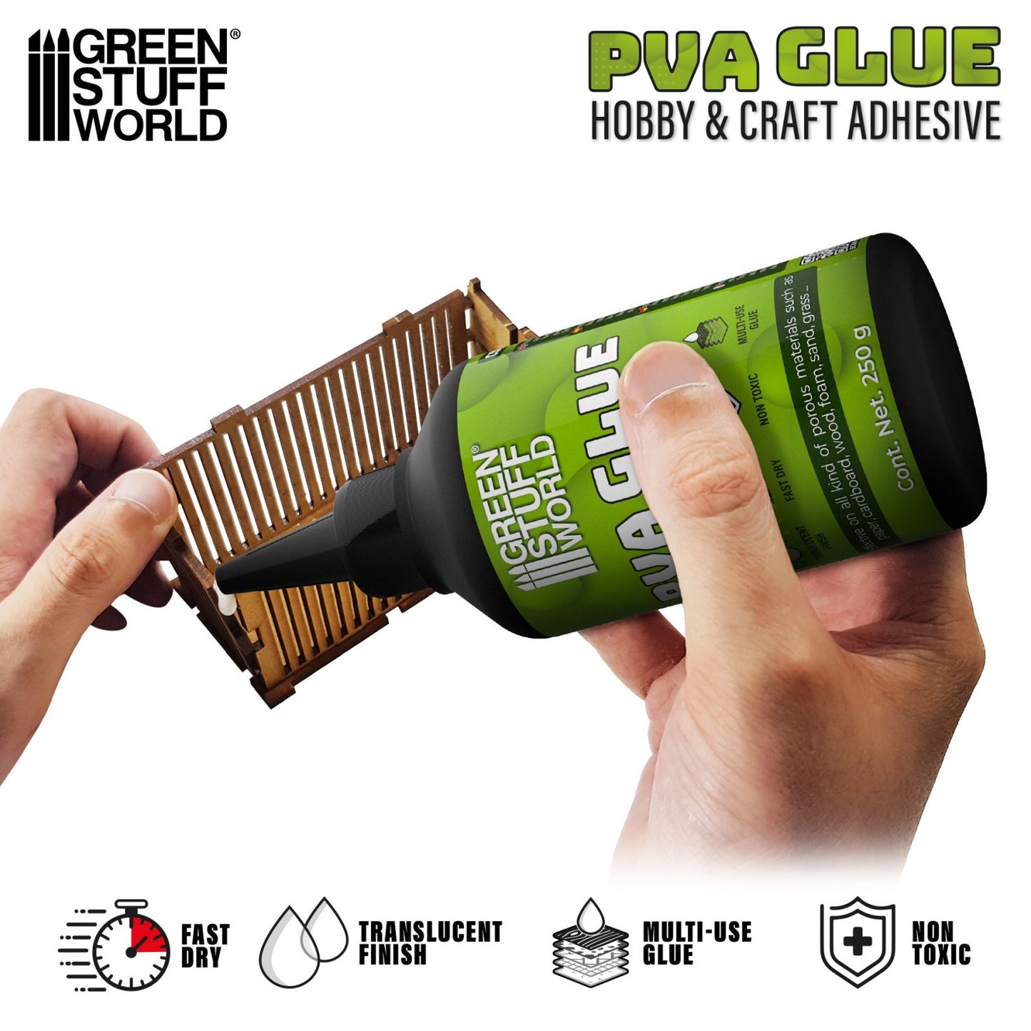 Green Stuff World PVA glue 125gr - view 4