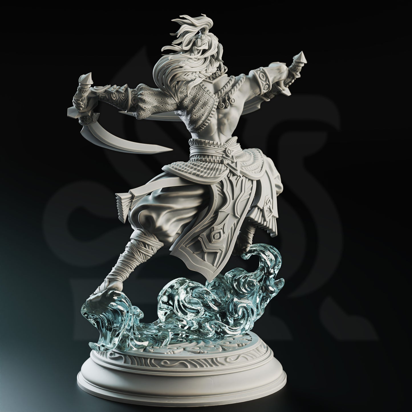 Hudin Air Genasi Sword Dancer Fighter Assassin