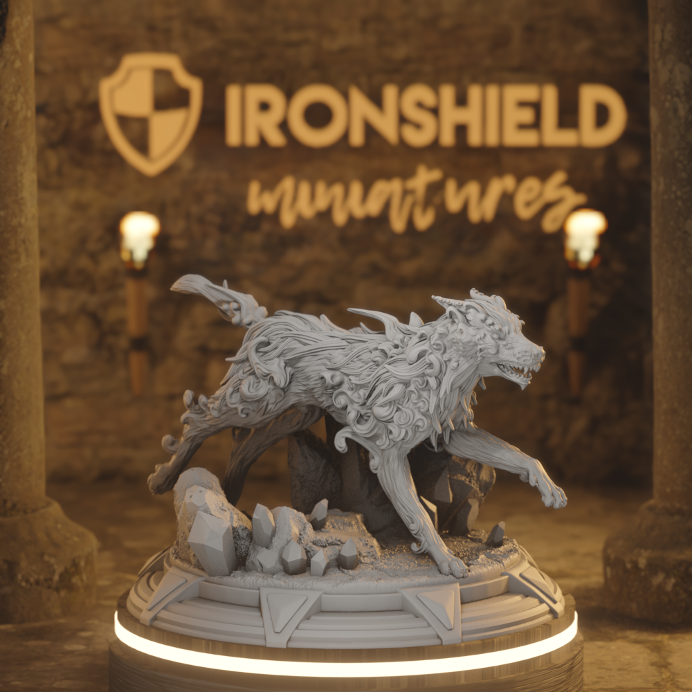 Blink Hound - Hyan mystic creature wolf