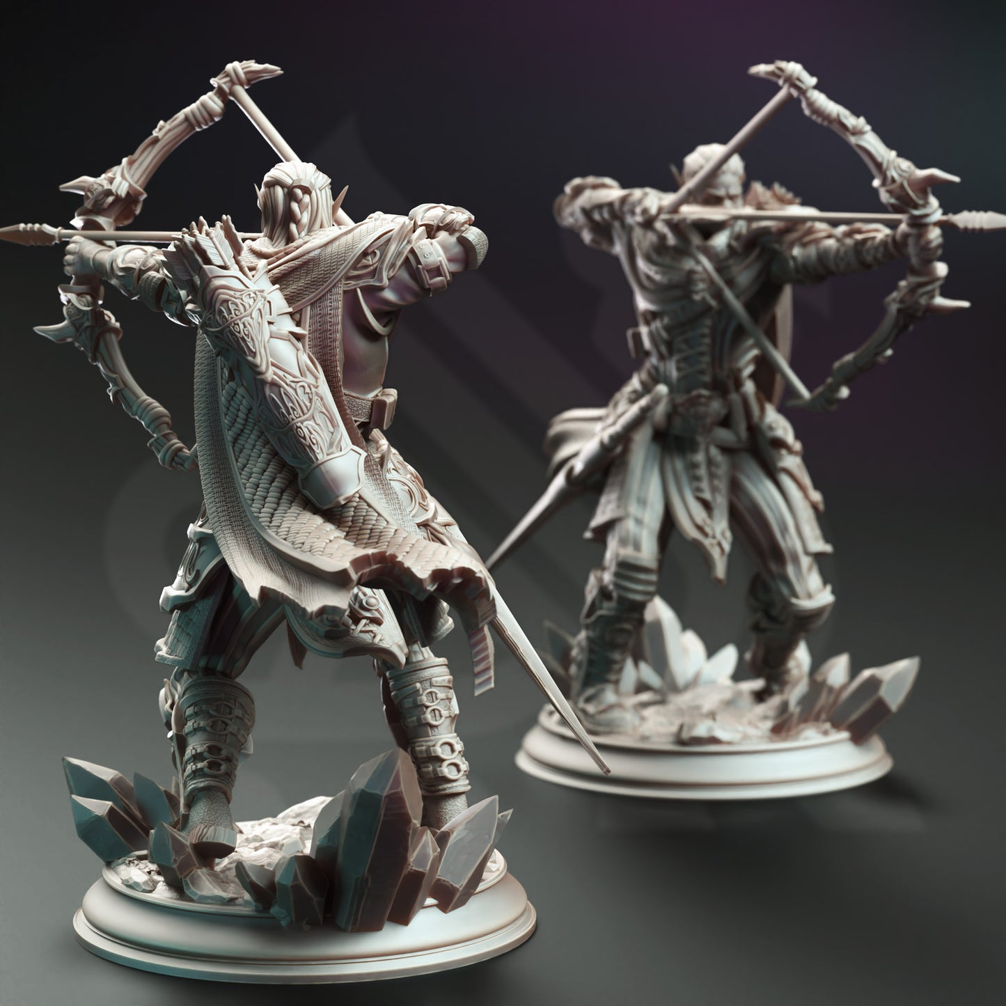 Viverik - Elfe Drow Ranger Archer