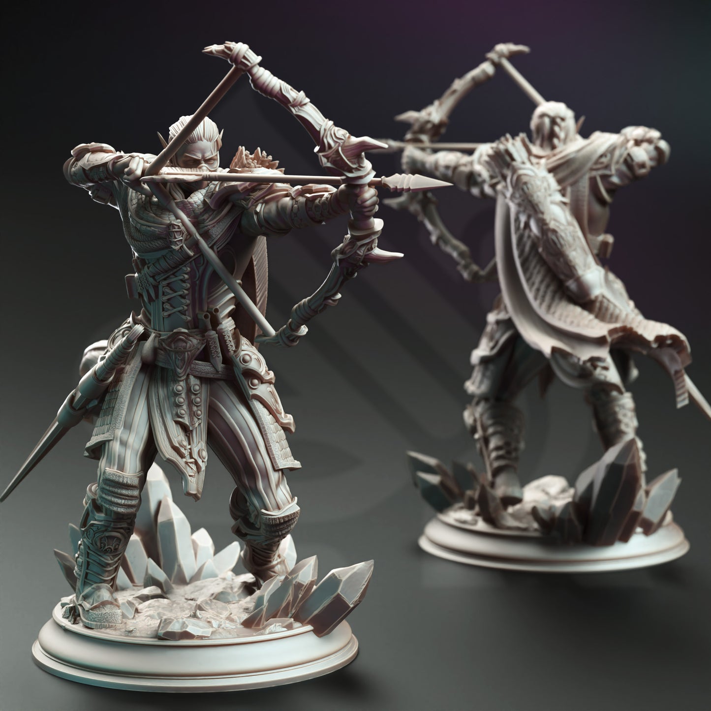 Viverik - Elfe Drow Ranger Archer