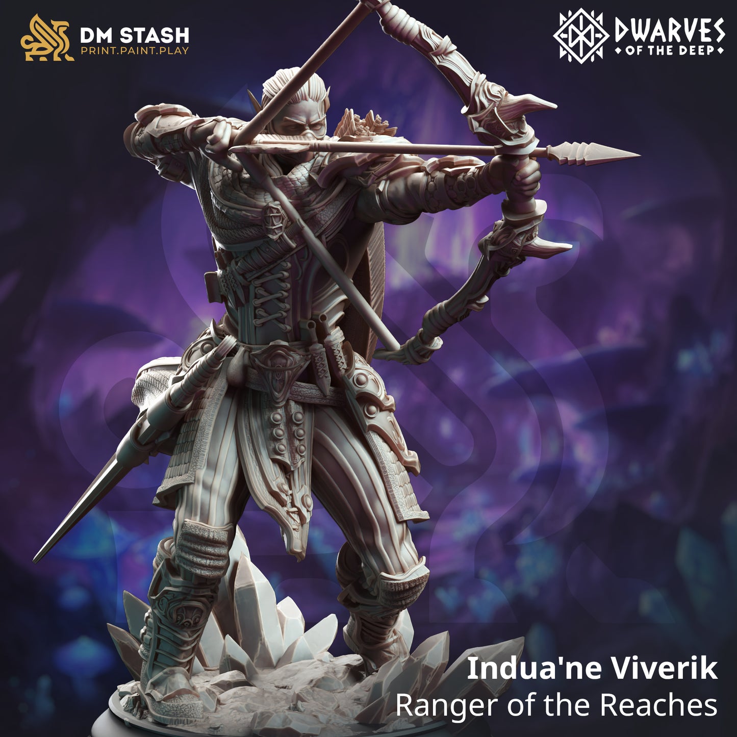Viverik - Elfe Drow Ranger Archer
