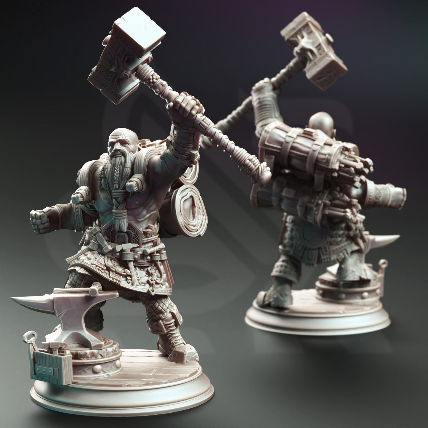 Hammerfaust Zwergen-Kampfschmied