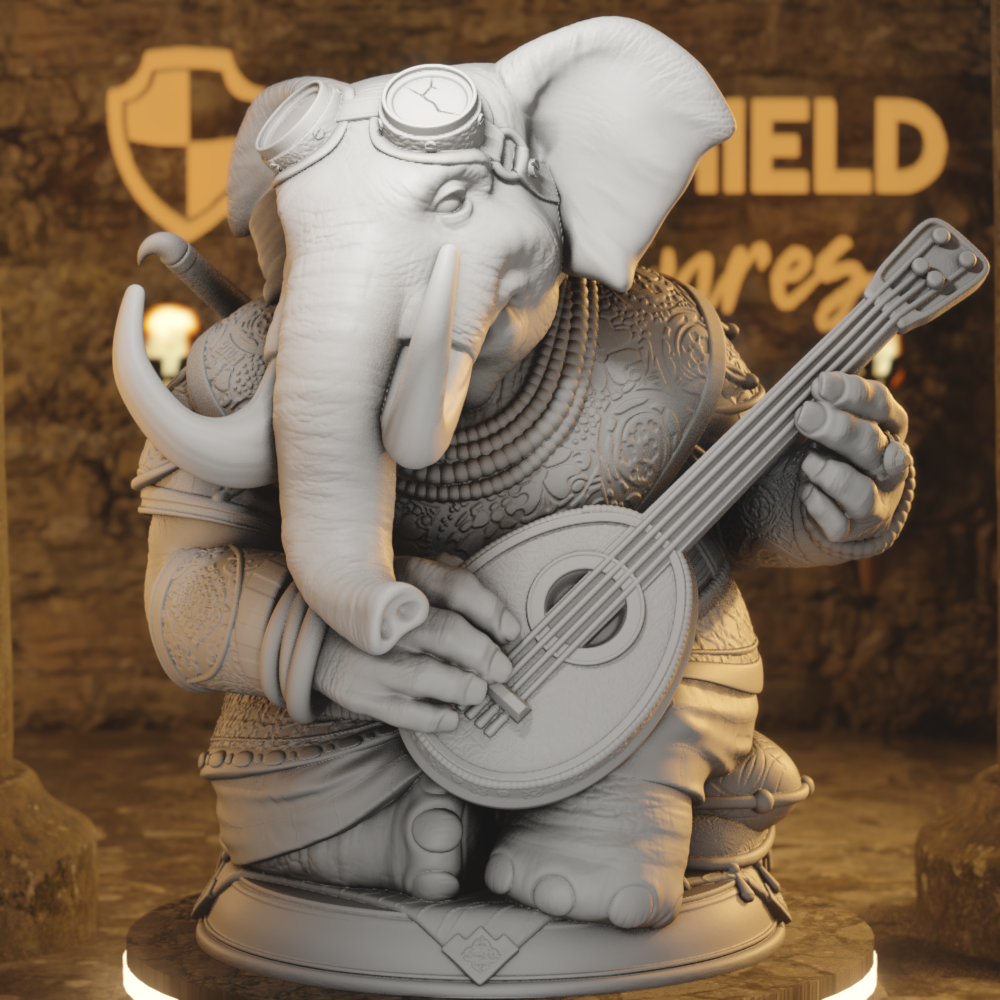 Mahogany - Beastfolk Loxodon Bard Elephant