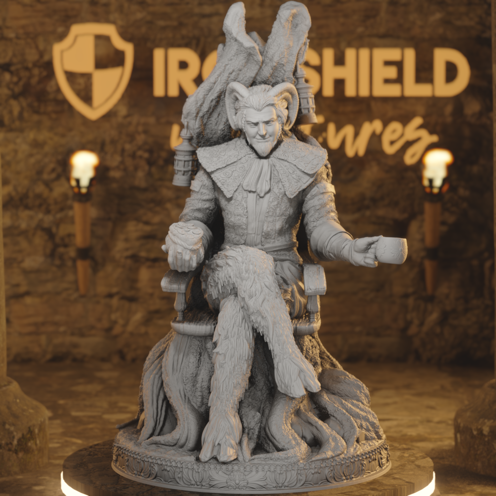 Markamin Satyr Faun Fey Monster Chair Trickster