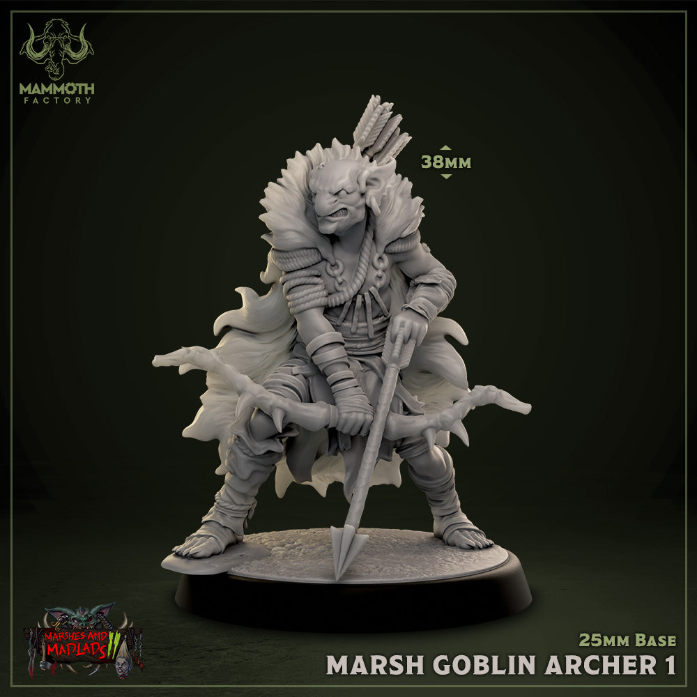 Marsh Goblin Archer 1 – Wild Bog Scout Hunter Longbow