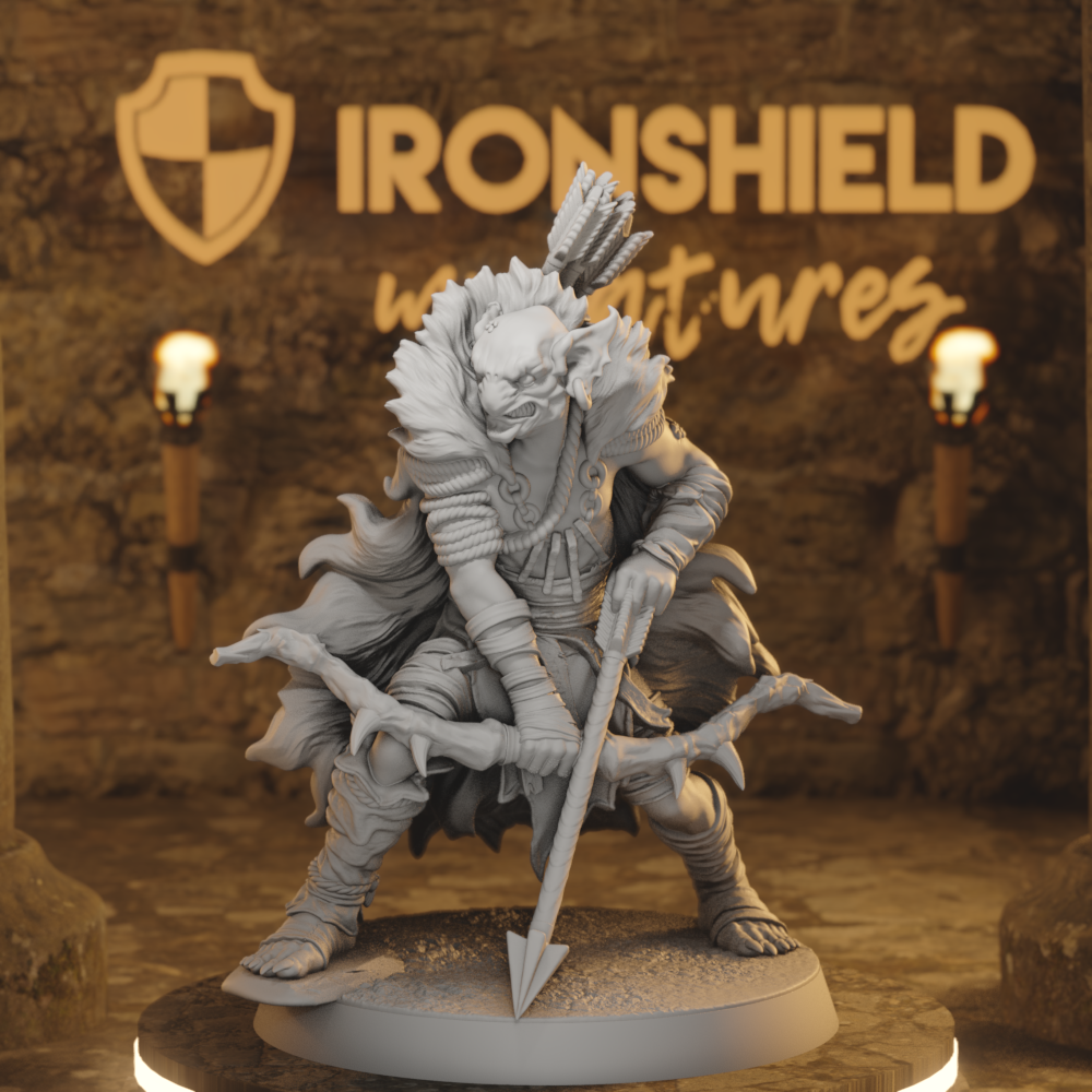 Marsh Goblin Archer 1 – Wild Bog Scout Hunter Longbow