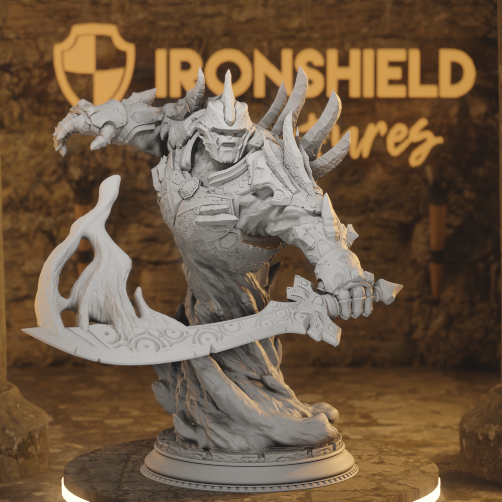 Elemental Myrmidon Fire Sword Soldier