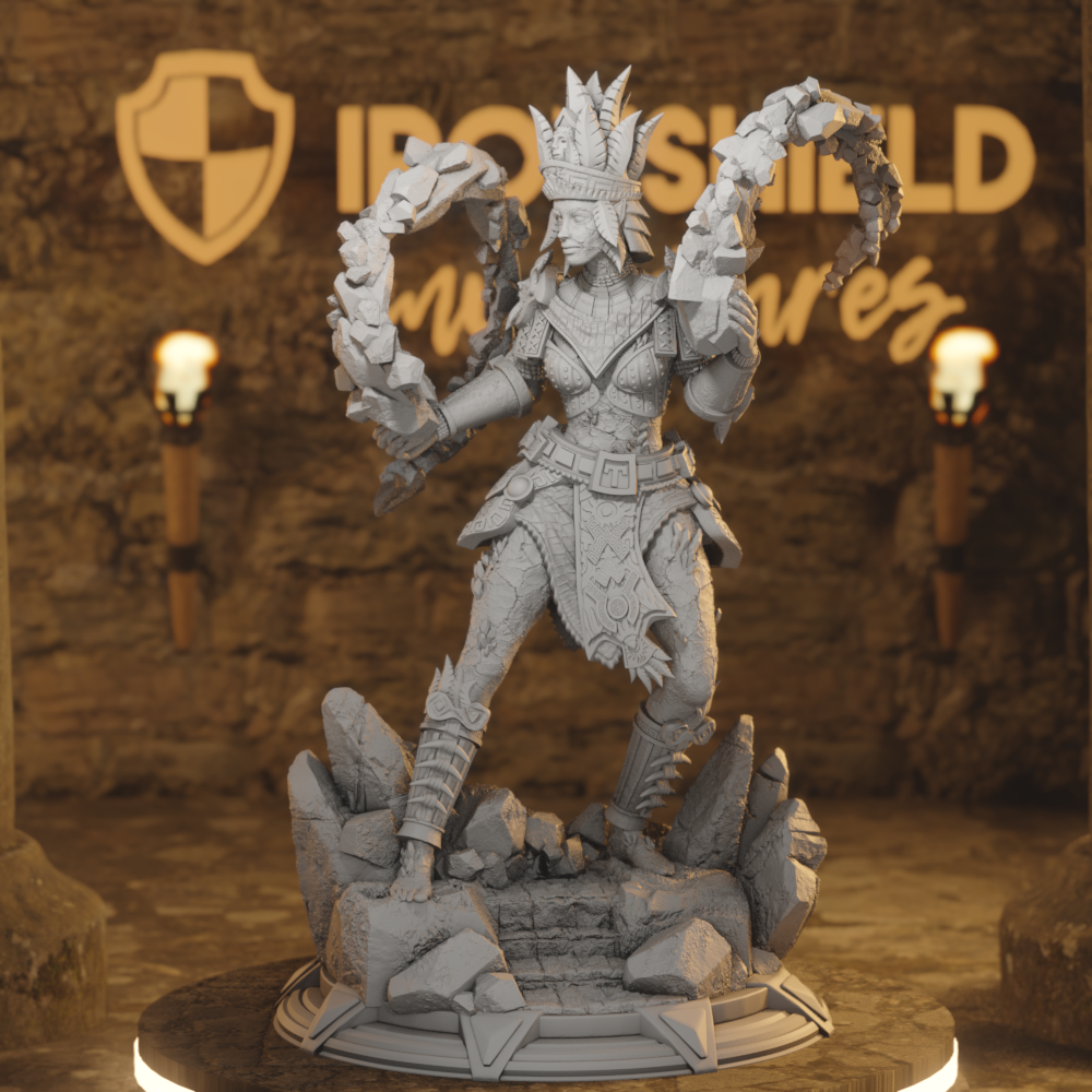 Elemental Energies - DND 5e Starter Campaign - Full Set 13 Figures + Maps + Characters Sheets D&D