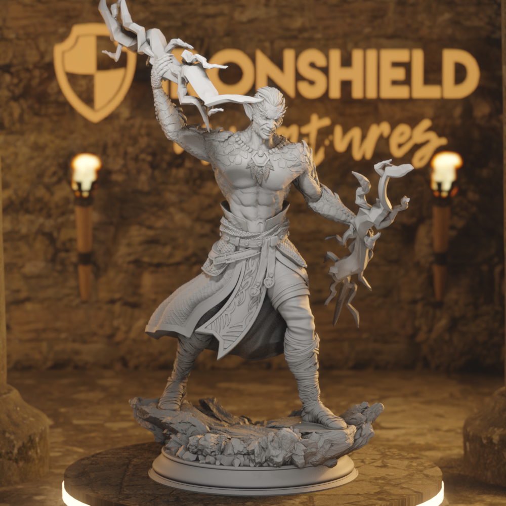 Clash of the Dragons - DND 5e Starter Campaign - Full Set 17 Figures + Maps + Characters Sheets D&D