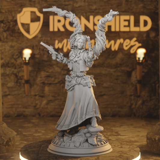 Tasmin – Halbelfen-Druiden-Revolverheld