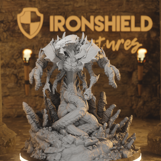 Eldritch Abomination – The Voice Figur + Sockeldruck 3D 12k Dnd Miniatur Geschenkidee Mini | Dungeons & Dragons | Tabletop | DM Stash