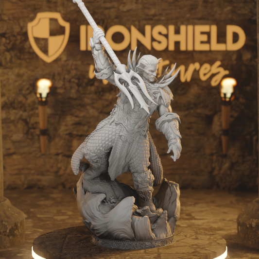Wasser-Genasi-Krieger – Torrent