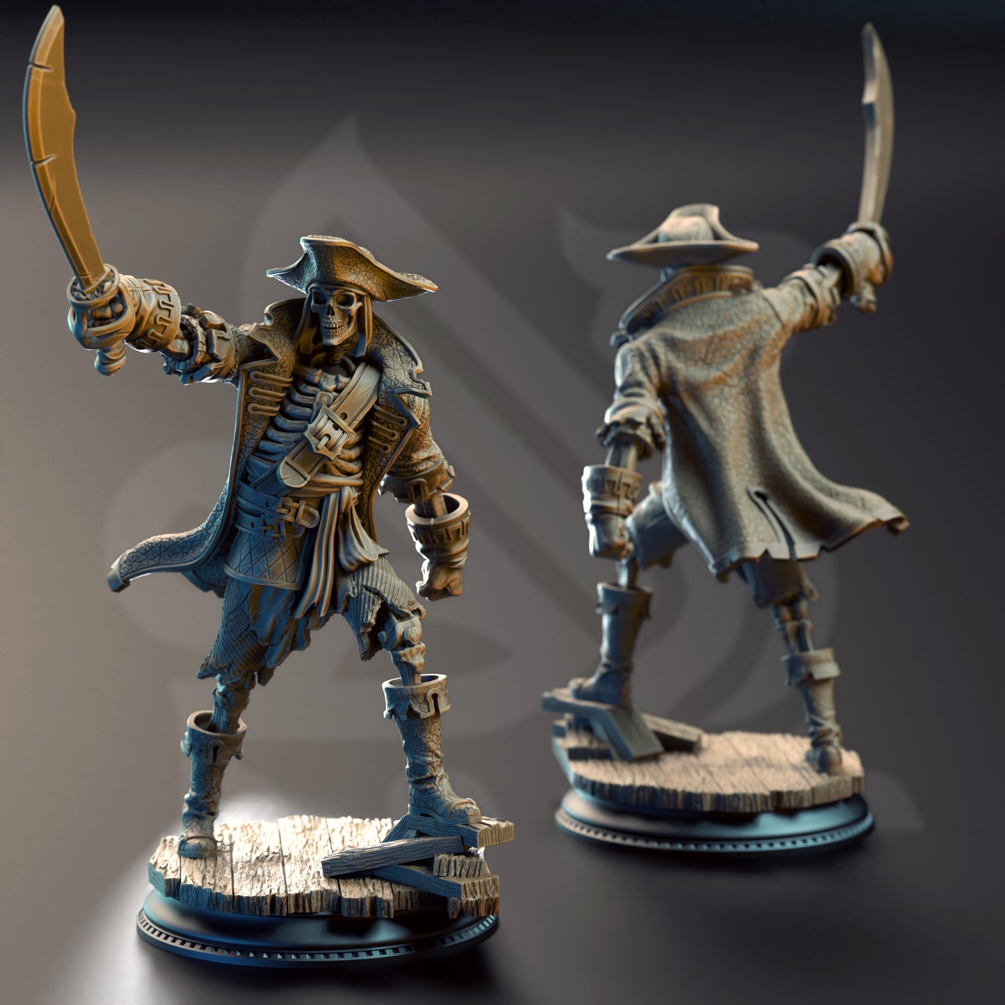 Scallywag – Undead Skeleton Pirate with Sabre