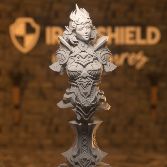 Büste Büste von Elysia - Engel Aasimar - 120mm