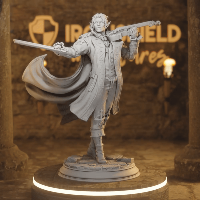 Violoniste mondain vampire – Barde duelliste de la Mascarade cramoisie