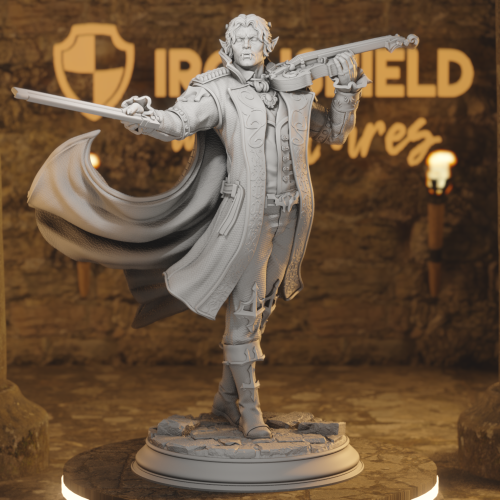 Violoniste mondain vampire – Barde duelliste de la Mascarade cramoisie