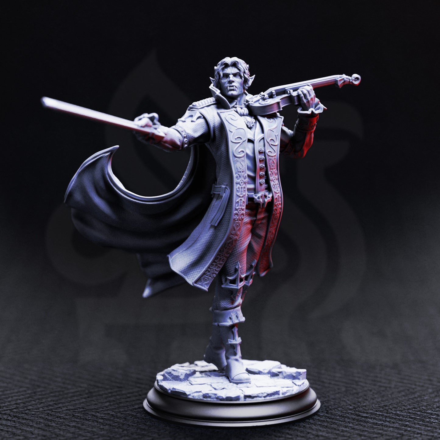Violoniste mondain vampire – Barde duelliste de la Mascarade cramoisie