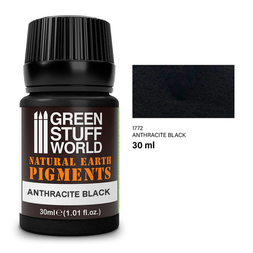 Green Stuff World Paint Pot - ANTHRACITE BLACK pigments 30ml