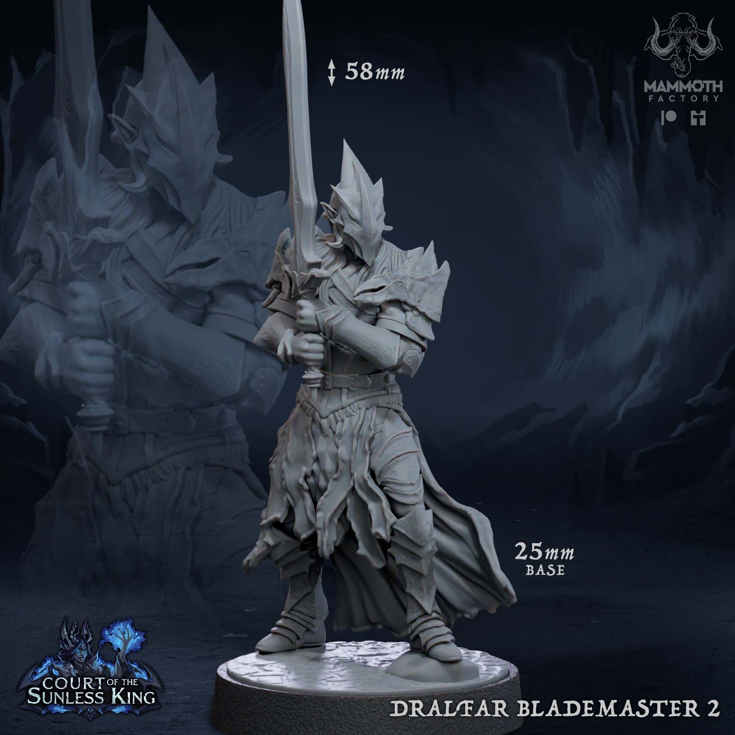 Dralfar Armee Set Bundle Ritter 8 Figuren