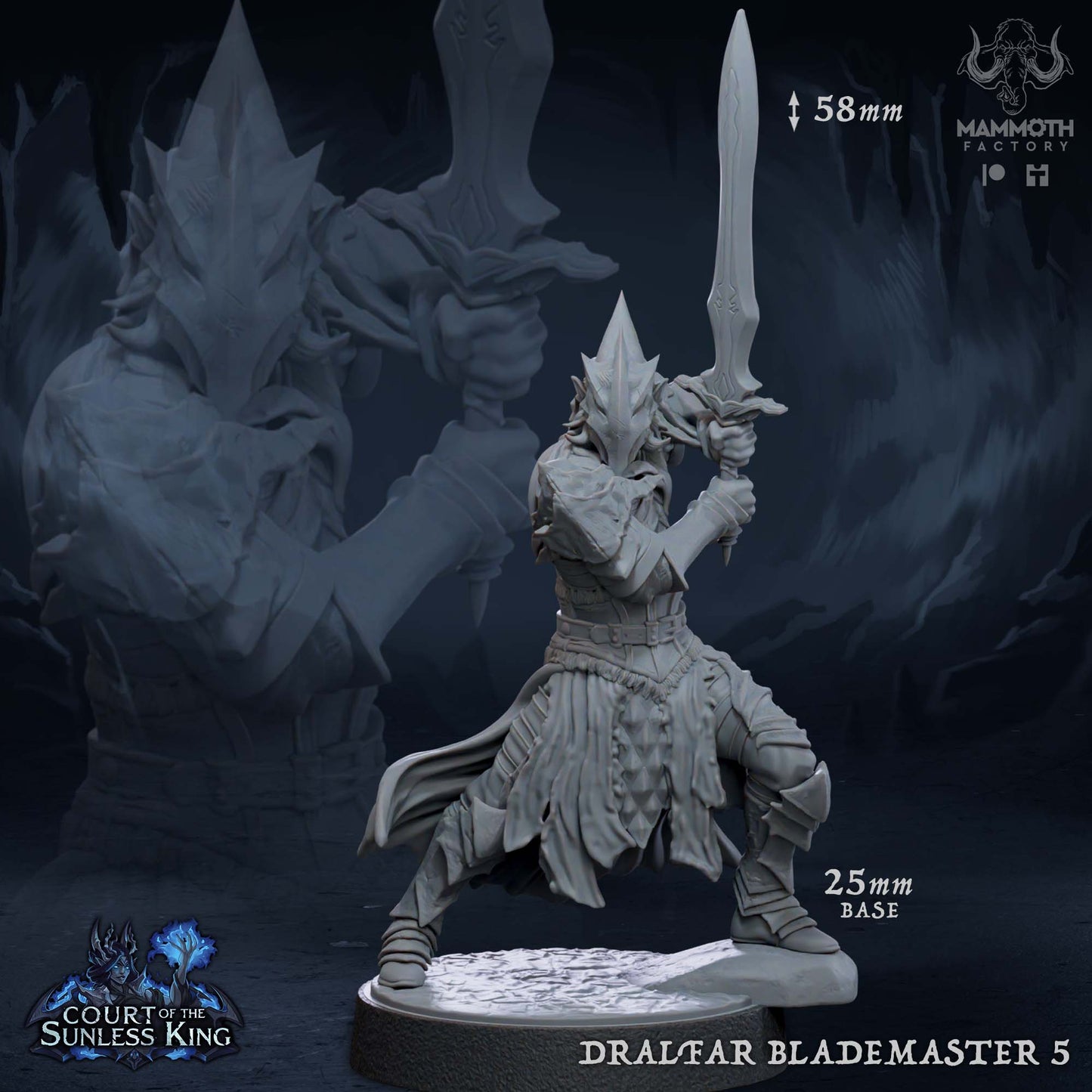 Dralfar Armee Set Bundle Ritter 8 Figuren