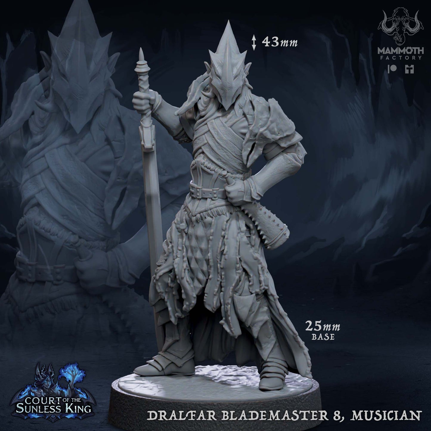 Dralfar Armee Set Bundle Ritter 8 Figuren