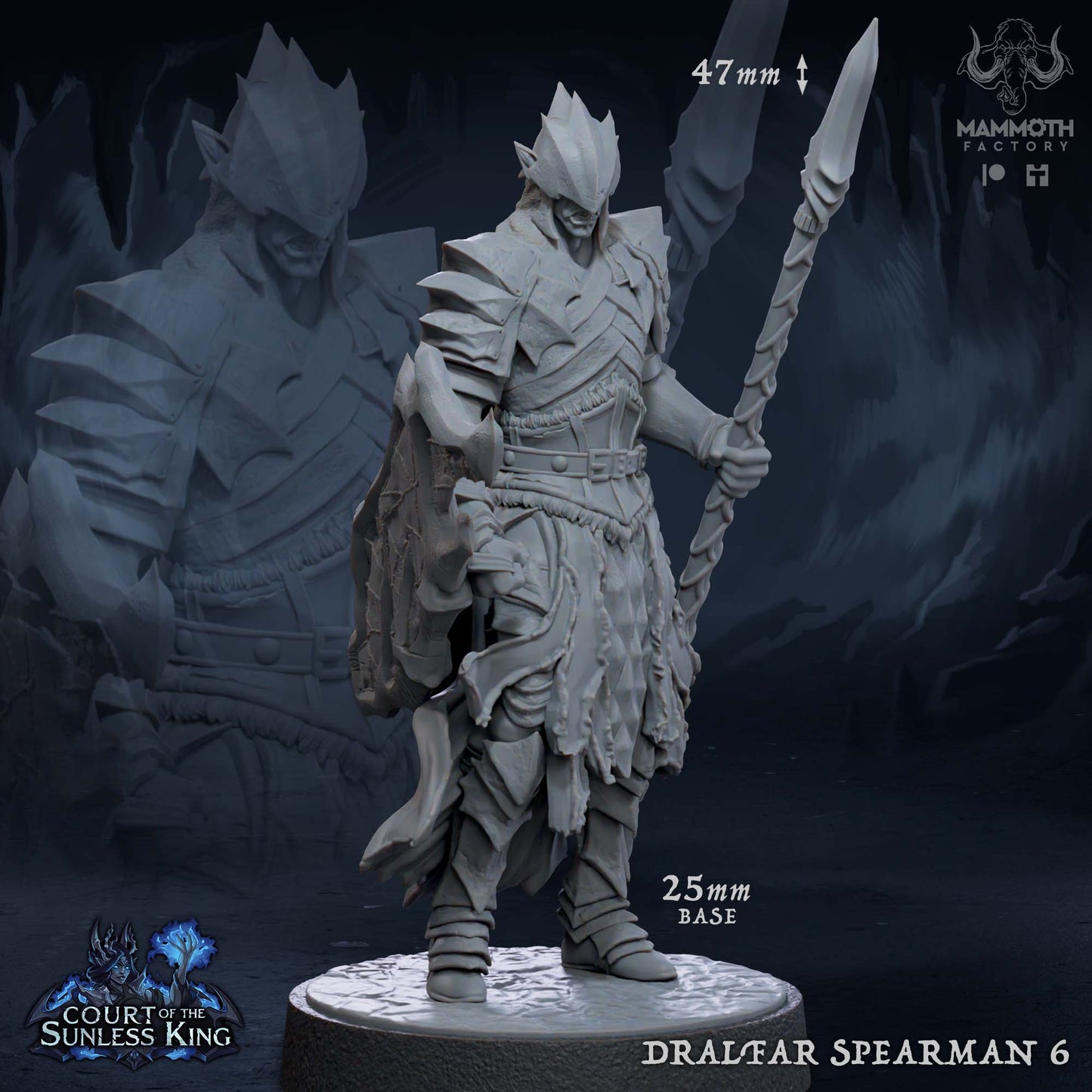 Dralfar Armee Set Bundle Ritter 8 Figuren