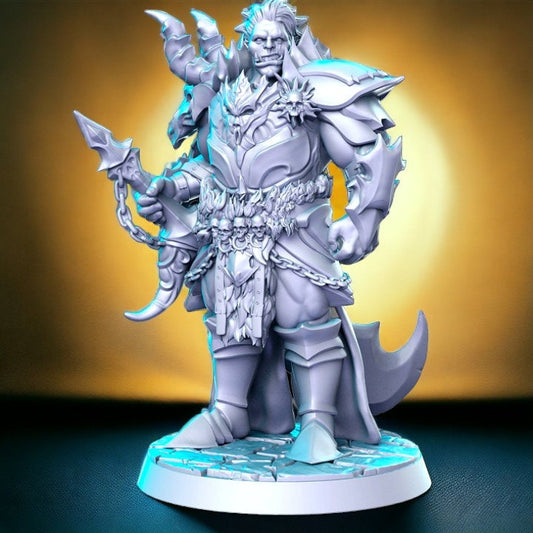 Grathu Ork Krieger Killer für Dnd Figur Druck 3D Harz 12k 32mm Miniaturen Figuren Mini