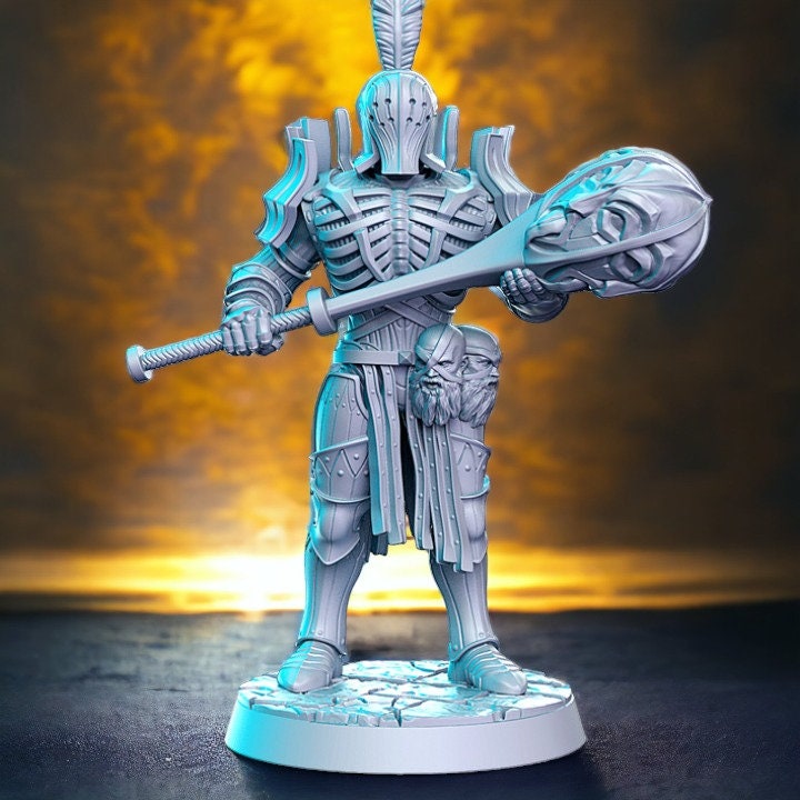 Amladril Elfen-Todesritter für Dnd Figur Druck 3D Harz 12k 32mm Miniaturen Figuren Mini