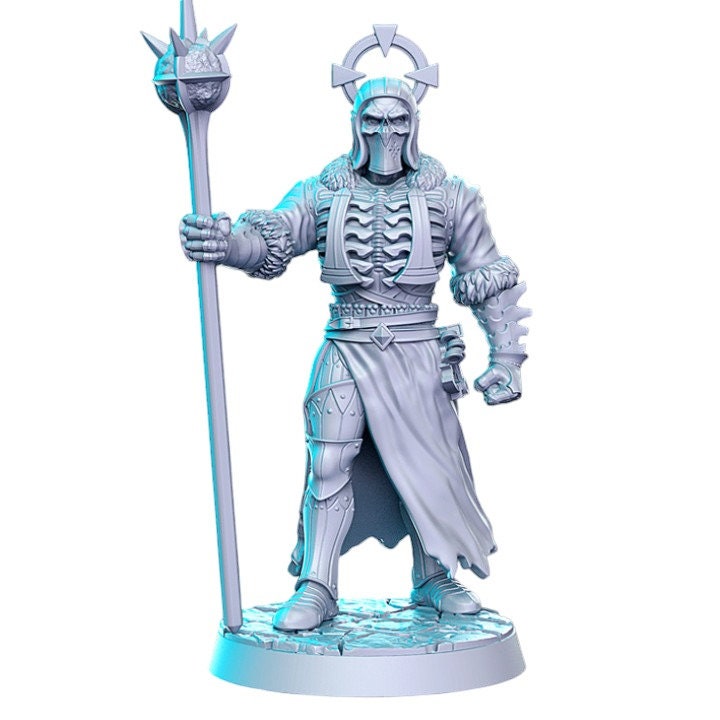 Anthiriel Elfen-Todespriester für Dnd Figur Druck 3D Harz 12k 32mm Miniaturen Figuren Mini