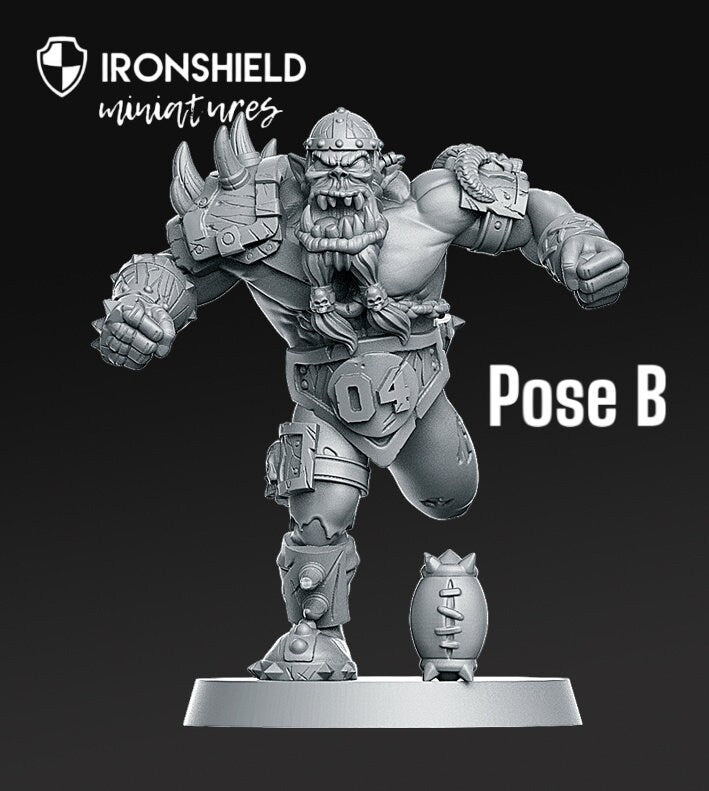 Orc Line Set Krieger Fantasy Football detailreich Mini für Dnd Figur Druck 3D Resin 12k 32mm Miniatur Figuren Mins