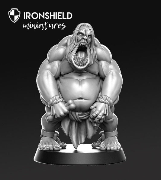 Aggroth - Figurine de prisonnier laid et goule pour figurine DND, impression 3D, miniature 12k, figurines 32 mm, idée cadeau | Donjons et Dragons | Jeux de table