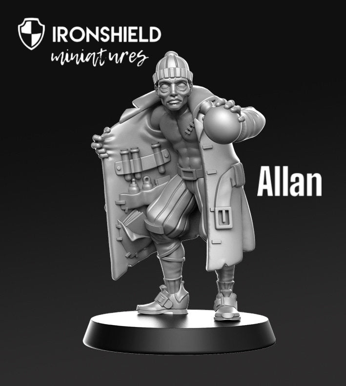 Ensemble d'explorateurs des arcanes, enquêteurs, chasseurs de trésors, figurines miniatures détaillées pour DND, impression 3D en résine 12 000, figurines Donjons et Dragons