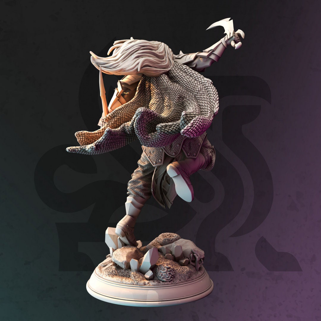 Drow Elf Fighter Ranger – Xandir-Dolchkrieger