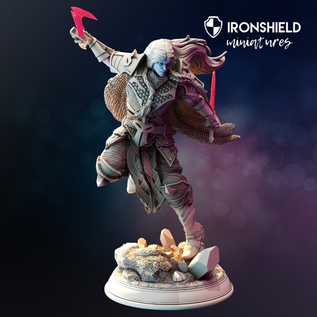 Drow Elf Fighter Ranger – Xandir-Dolchkrieger